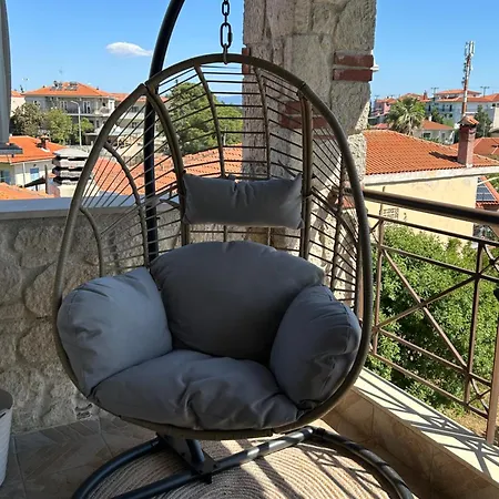 Stone House In Afytos Apartment Exterior photo